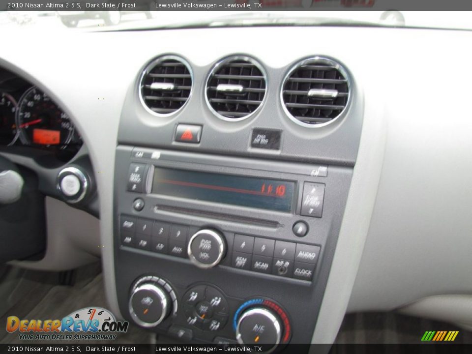 2010 Nissan Altima 2.5 S Dark Slate / Frost Photo #17