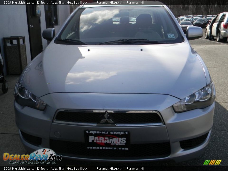 2009 Mitsubishi Lancer ES Sport Apex Silver Metallic / Black Photo #2