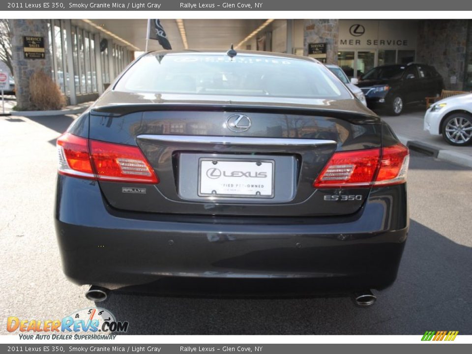 2011 Lexus ES 350 Smoky Granite Mica / Light Gray Photo #5