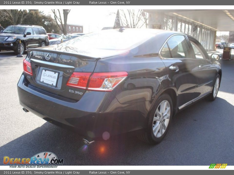 2011 Lexus ES 350 Smoky Granite Mica / Light Gray Photo #6