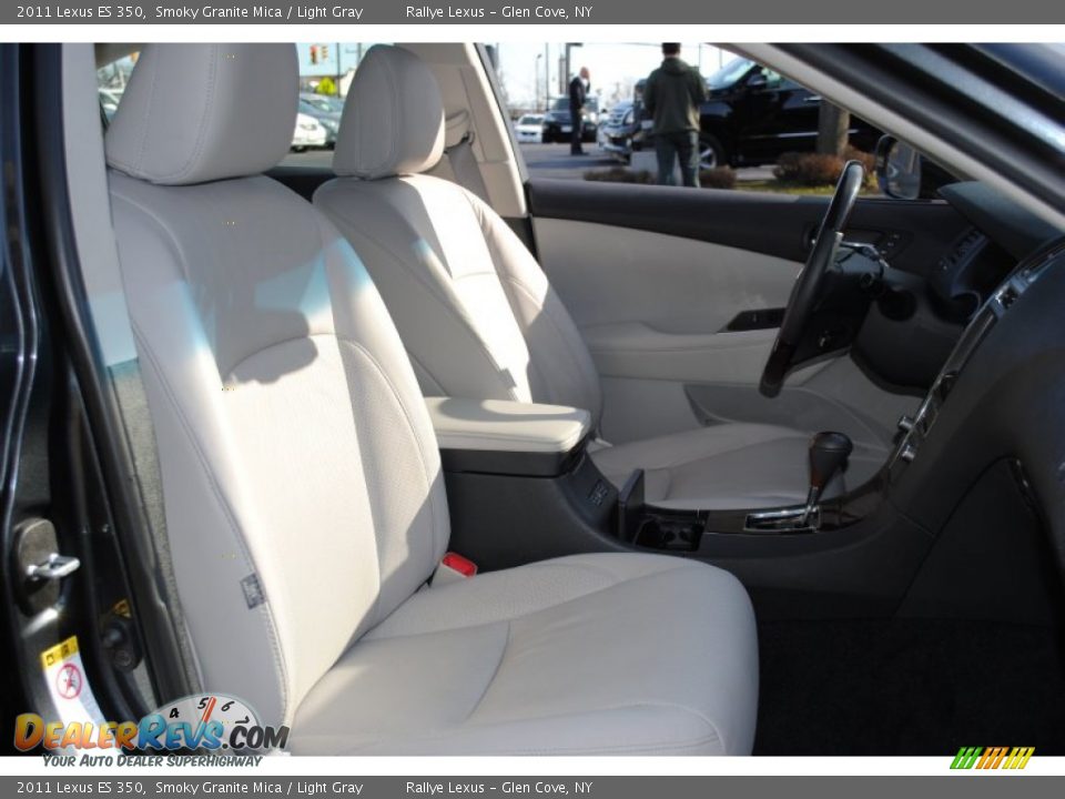 2011 Lexus ES 350 Smoky Granite Mica / Light Gray Photo #10