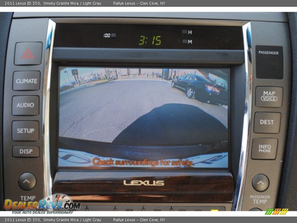 2011 Lexus ES 350 Smoky Granite Mica / Light Gray Photo #13