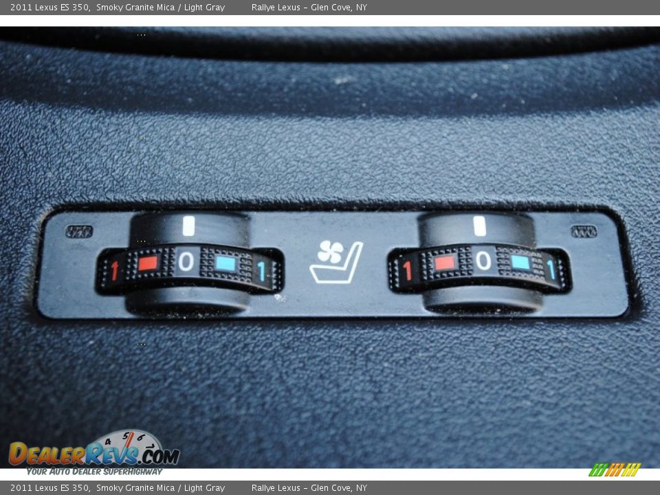 2011 Lexus ES 350 Smoky Granite Mica / Light Gray Photo #14