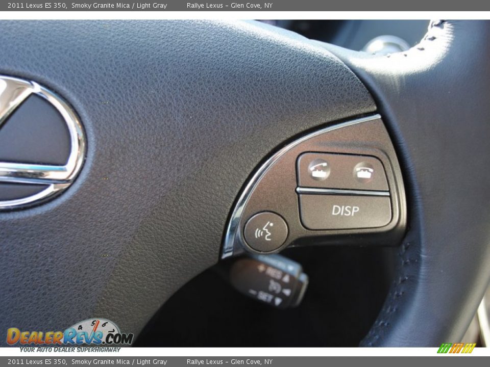 2011 Lexus ES 350 Smoky Granite Mica / Light Gray Photo #16