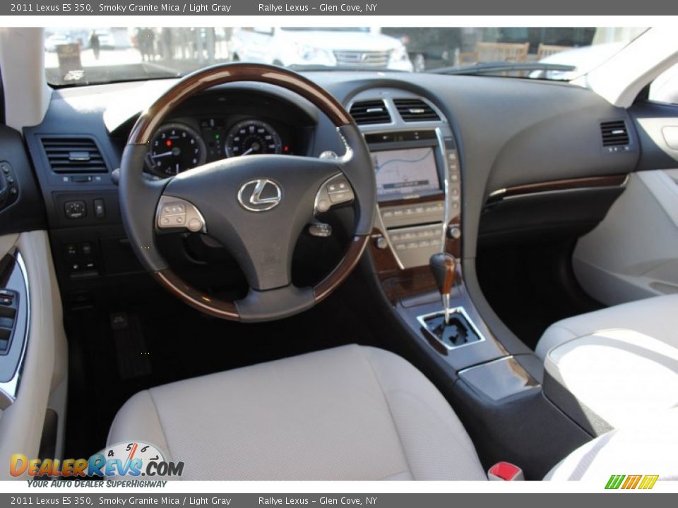 2011 Lexus ES 350 Smoky Granite Mica / Light Gray Photo #17