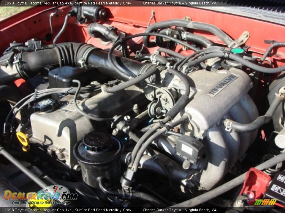1998 Toyota Tacoma Regular Cab 4x4 2.7 Liter DOHC 16-Valve 4 Cylinder Engine Photo #22