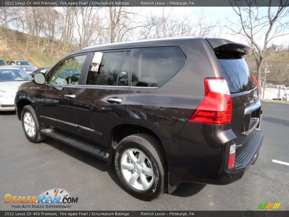 2012 Lexus GX 460 Premium Fire Agate Pearl / Ecru/Auburn Bubinga Photo #2