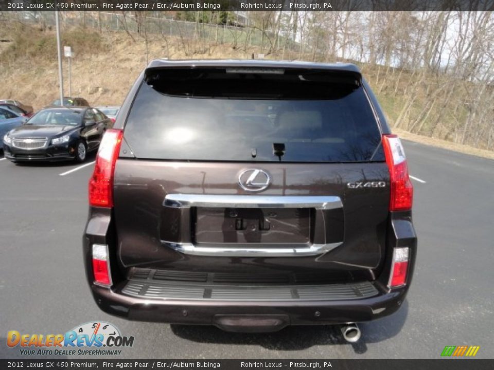 2012 Lexus GX 460 Premium Fire Agate Pearl / Ecru/Auburn Bubinga Photo #3