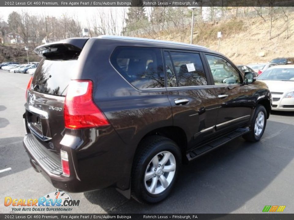 2012 Lexus GX 460 Premium Fire Agate Pearl / Ecru/Auburn Bubinga Photo #4