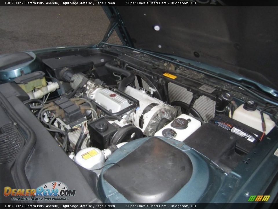 1987 Buick Electra Park Avenue 3.8 Liter OHV 12-Valve V6 Engine Photo #20