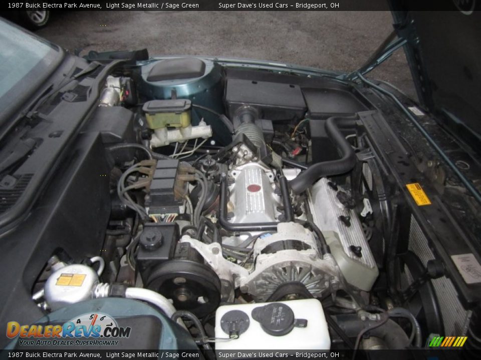 1987 Buick Electra Park Avenue 3.8 Liter OHV 12-Valve V6 Engine Photo #21