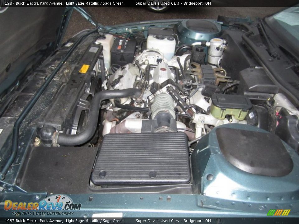 1987 Buick Electra Park Avenue 3.8 Liter OHV 12-Valve V6 Engine Photo #22