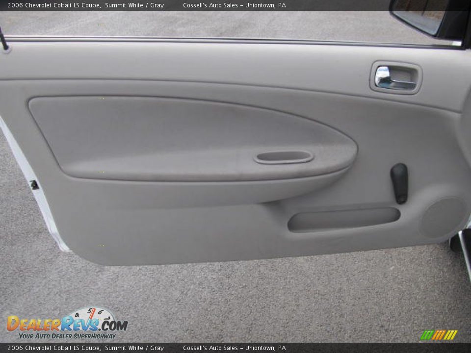 2006 Chevrolet Cobalt LS Coupe Summit White / Gray Photo #8