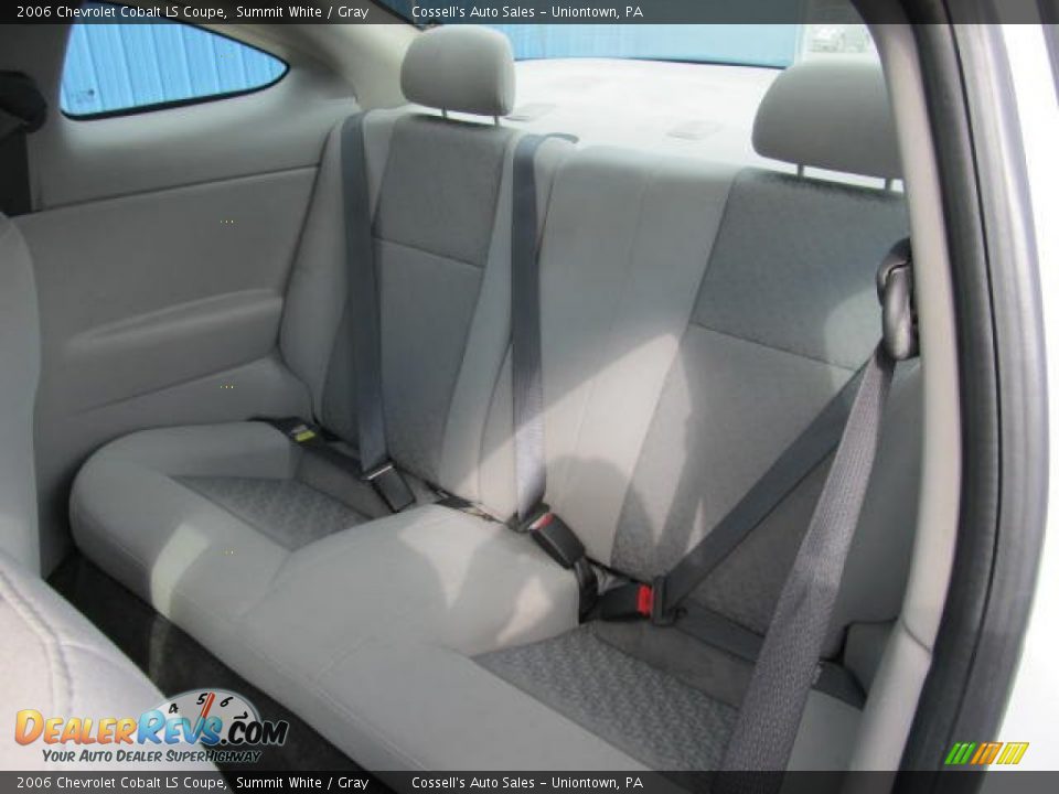 2006 Chevrolet Cobalt LS Coupe Summit White / Gray Photo #10