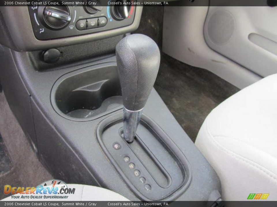 2006 Chevrolet Cobalt LS Coupe Summit White / Gray Photo #13