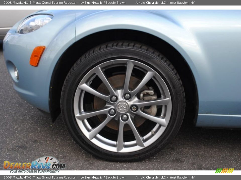 2008 Mazda MX-5 Miata Grand Touring Roadster Wheel Photo #8