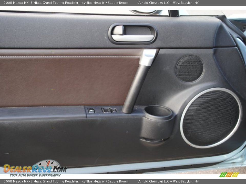 Door Panel of 2008 Mazda MX-5 Miata Grand Touring Roadster Photo #11