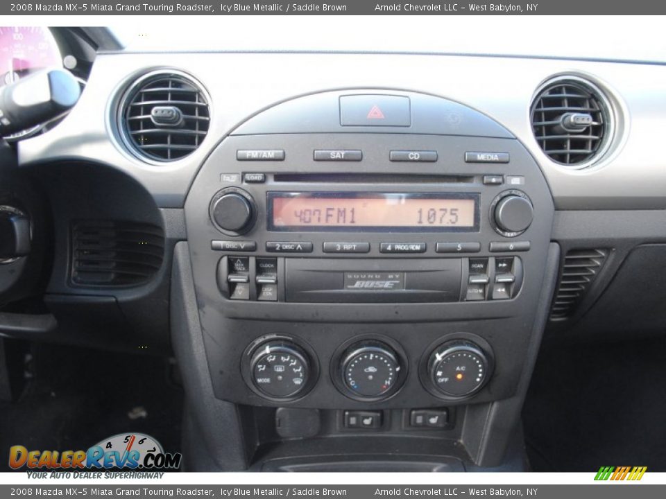 Controls of 2008 Mazda MX-5 Miata Grand Touring Roadster Photo #13