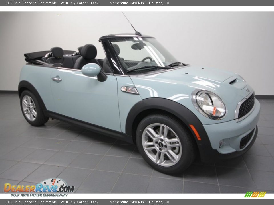 Front 3/4 View of 2012 Mini Cooper S Convertible Photo #1