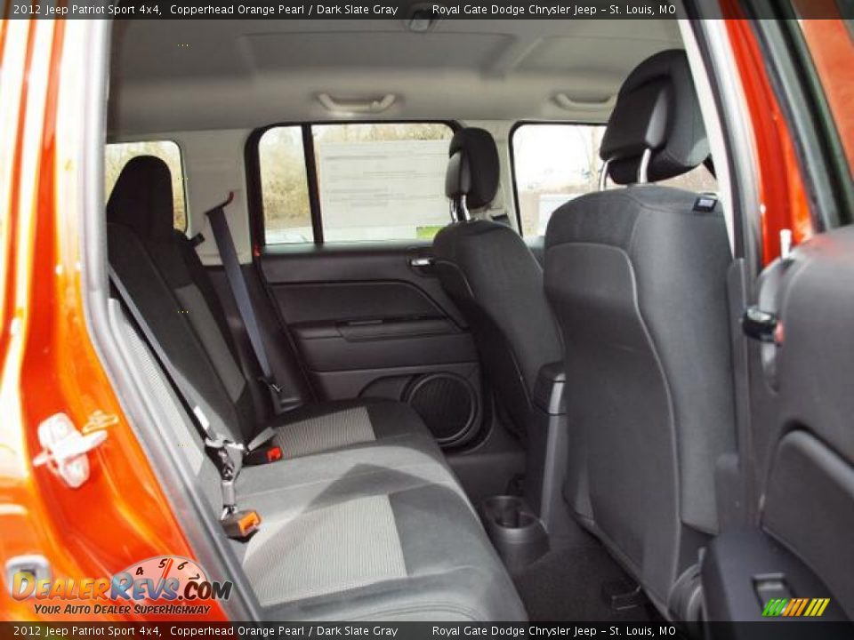 2012 Jeep Patriot Sport 4x4 Copperhead Orange Pearl / Dark Slate Gray Photo #4
