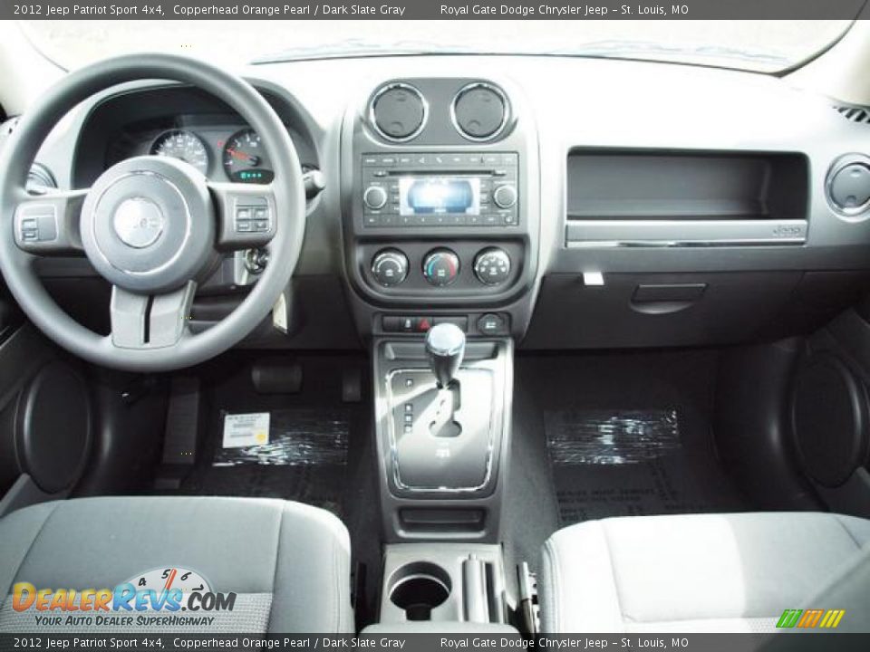2012 Jeep Patriot Sport 4x4 Copperhead Orange Pearl / Dark Slate Gray Photo #5