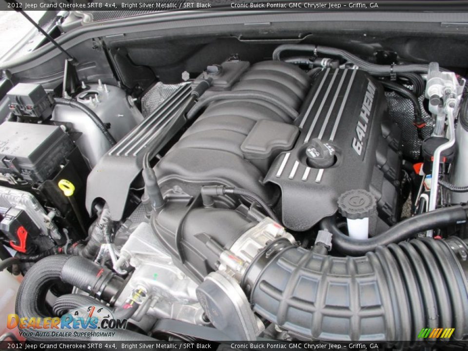 2012 Jeep Grand Cherokee SRT8 4x4 6.4 Liter SRT HEMI OHV 16-Valve MDS V8 Engine Photo #10