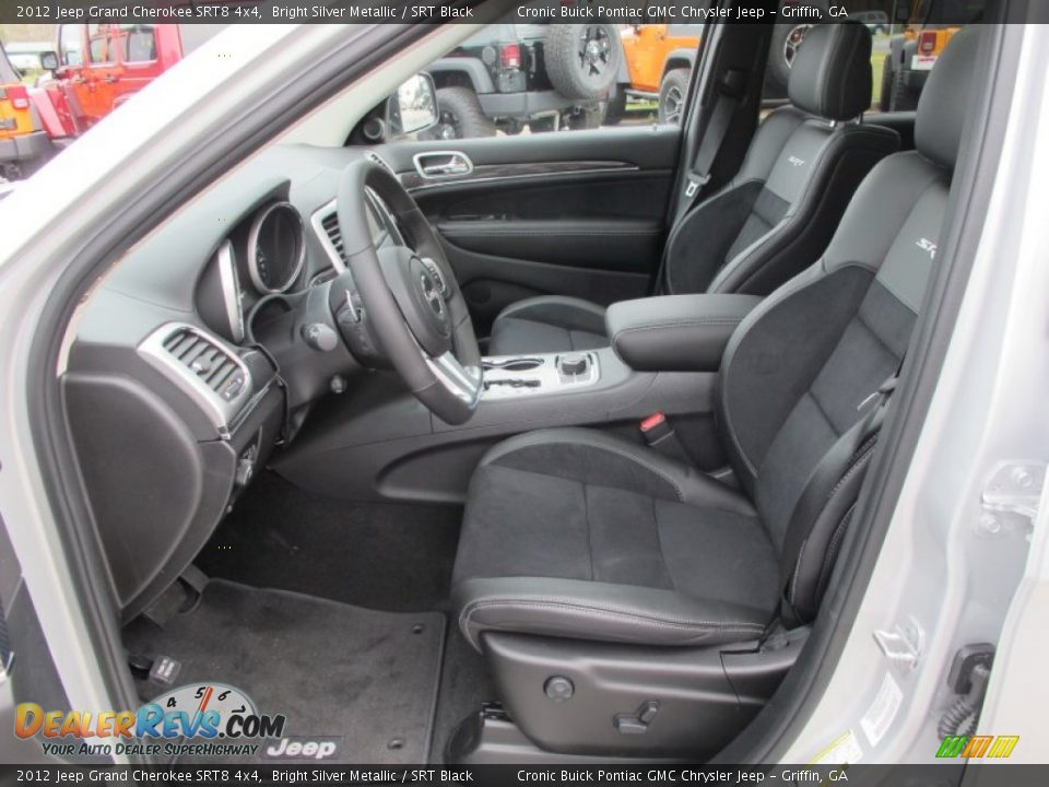 SRT Black Interior - 2012 Jeep Grand Cherokee SRT8 4x4 Photo #11