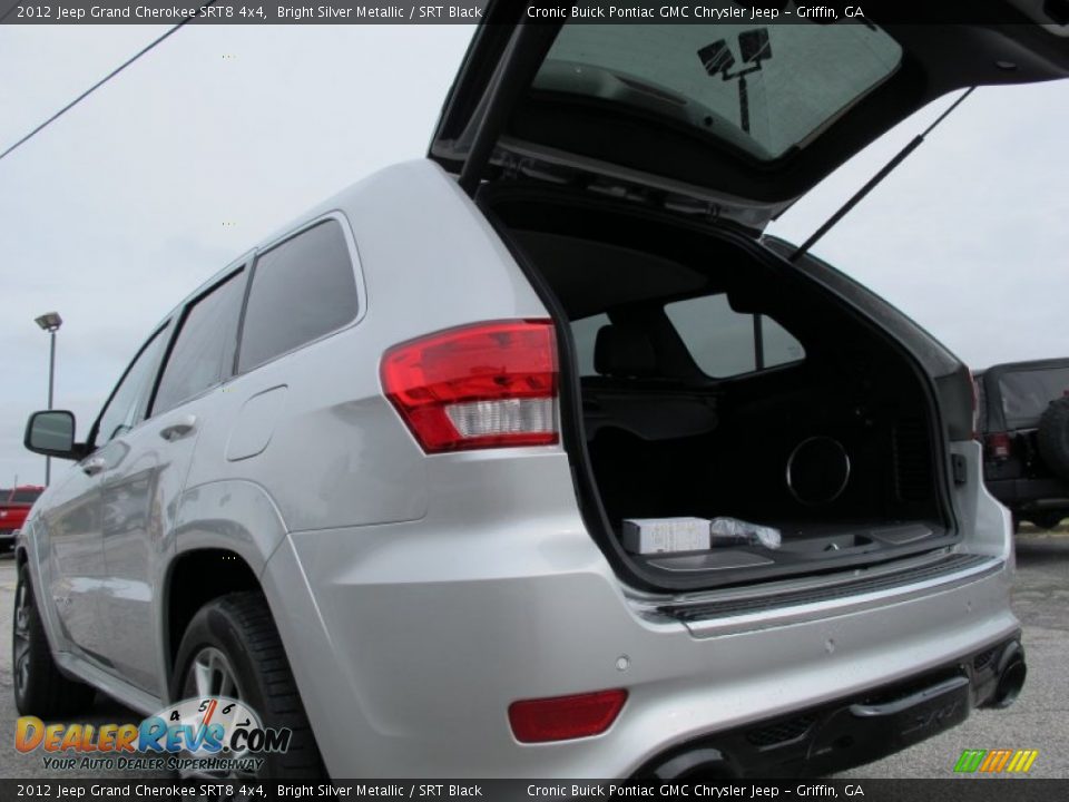 2012 Jeep Grand Cherokee SRT8 4x4 Bright Silver Metallic / SRT Black Photo #14