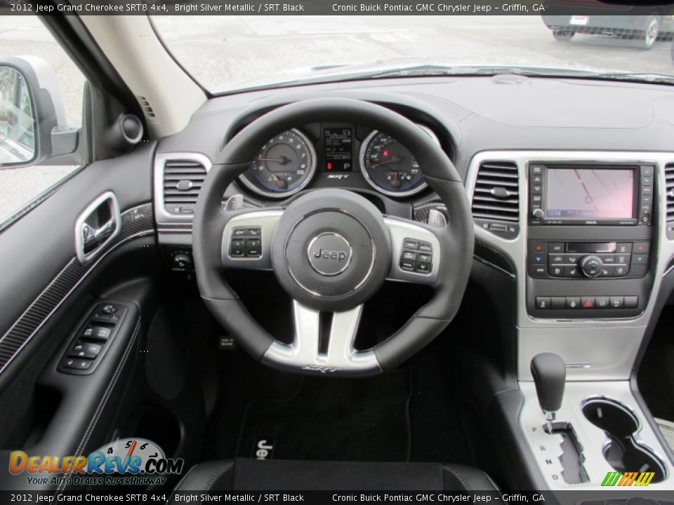 2012 Jeep Grand Cherokee SRT8 4x4 Bright Silver Metallic / SRT Black Photo #18