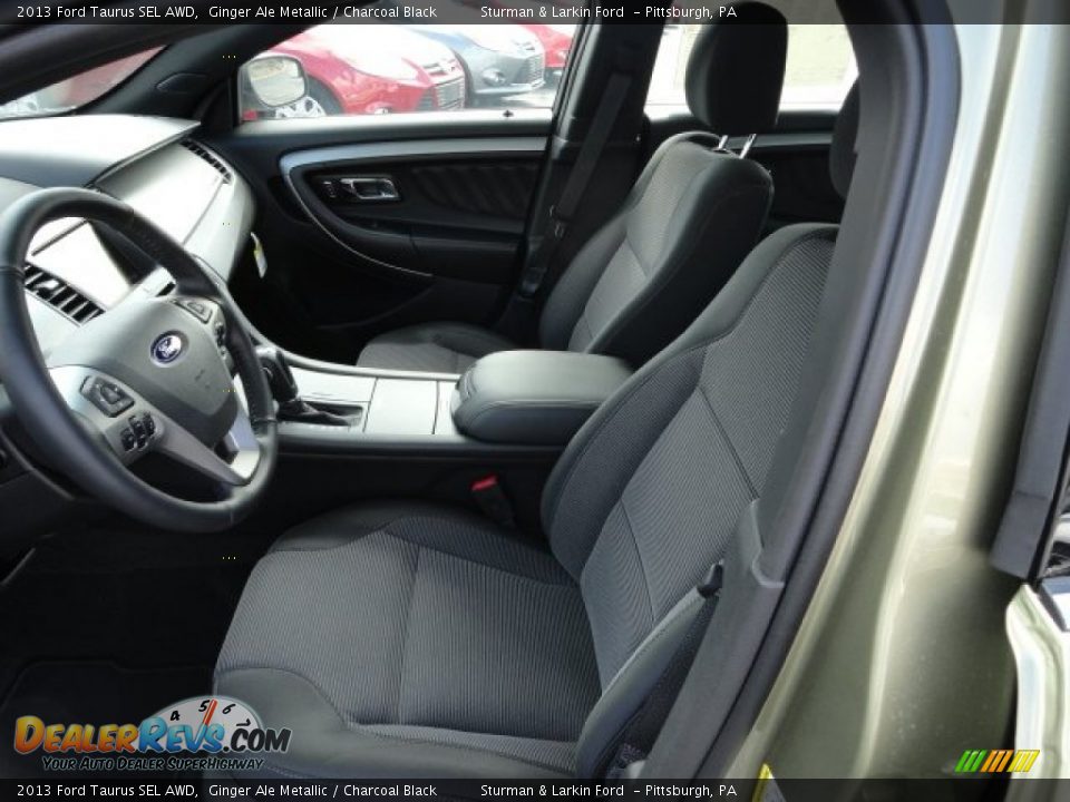 Charcoal Black Interior - 2013 Ford Taurus SEL AWD Photo #8