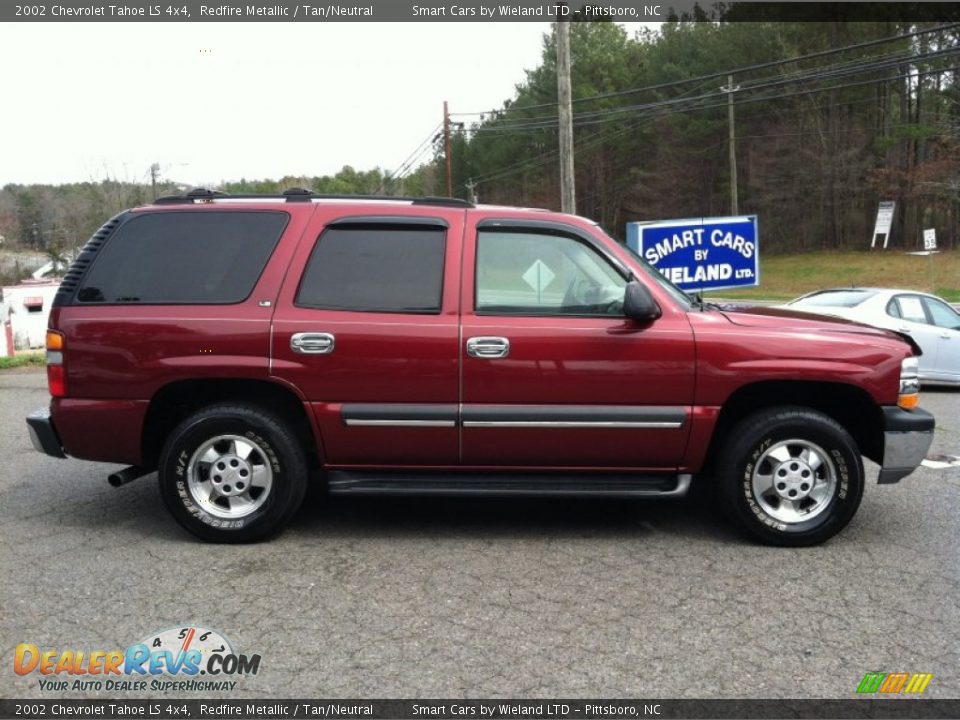 2002 Chevrolet Tahoe LS 4x4 Redfire Metallic / Tan/Neutral Photo #2