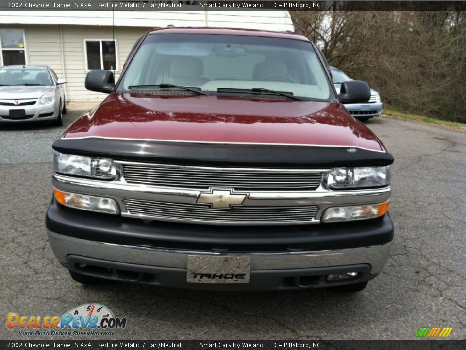 2002 Chevrolet Tahoe LS 4x4 Redfire Metallic / Tan/Neutral Photo #8