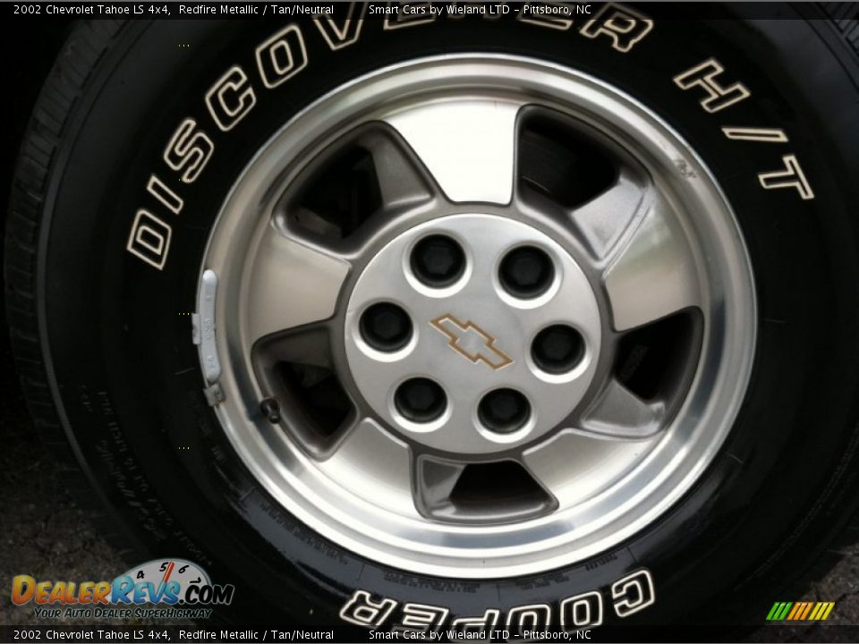 2002 Chevrolet Tahoe LS 4x4 Redfire Metallic / Tan/Neutral Photo #9