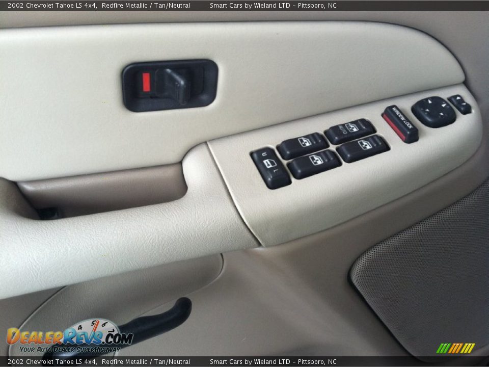 2002 Chevrolet Tahoe LS 4x4 Redfire Metallic / Tan/Neutral Photo #25