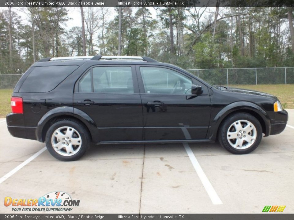 2006 Ford Freestyle Limited AWD Black / Pebble Beige Photo #2