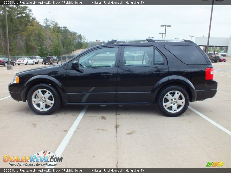 2006 Ford Freestyle Limited AWD Black / Pebble Beige Photo #8
