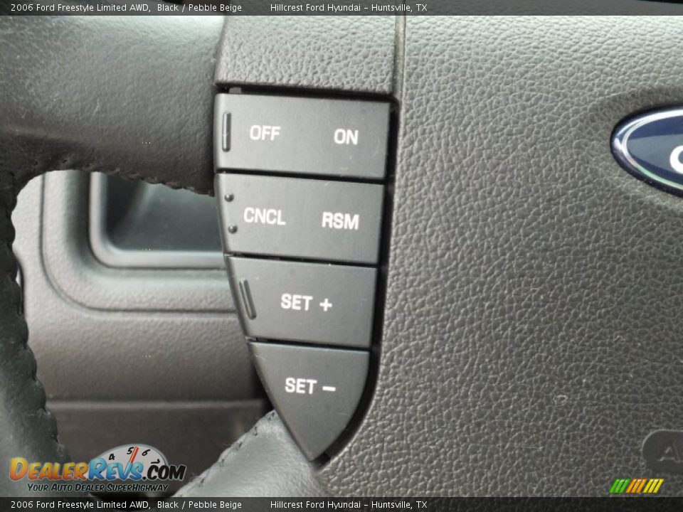 2006 Ford Freestyle Limited AWD Black / Pebble Beige Photo #36