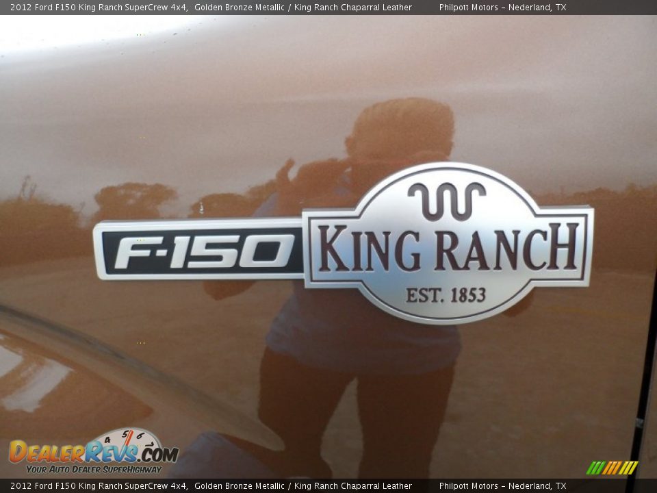 2012 Ford F150 King Ranch SuperCrew 4x4 Golden Bronze Metallic / King Ranch Chaparral Leather Photo #13