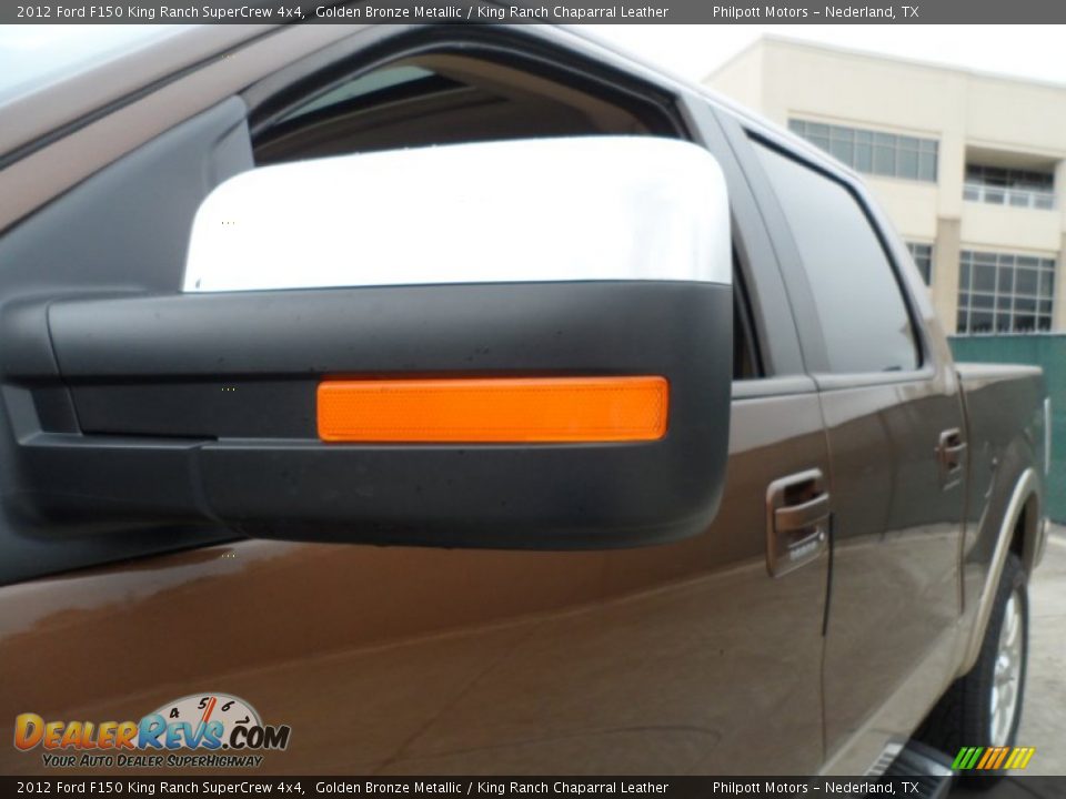 2012 Ford F150 King Ranch SuperCrew 4x4 Golden Bronze Metallic / King Ranch Chaparral Leather Photo #14