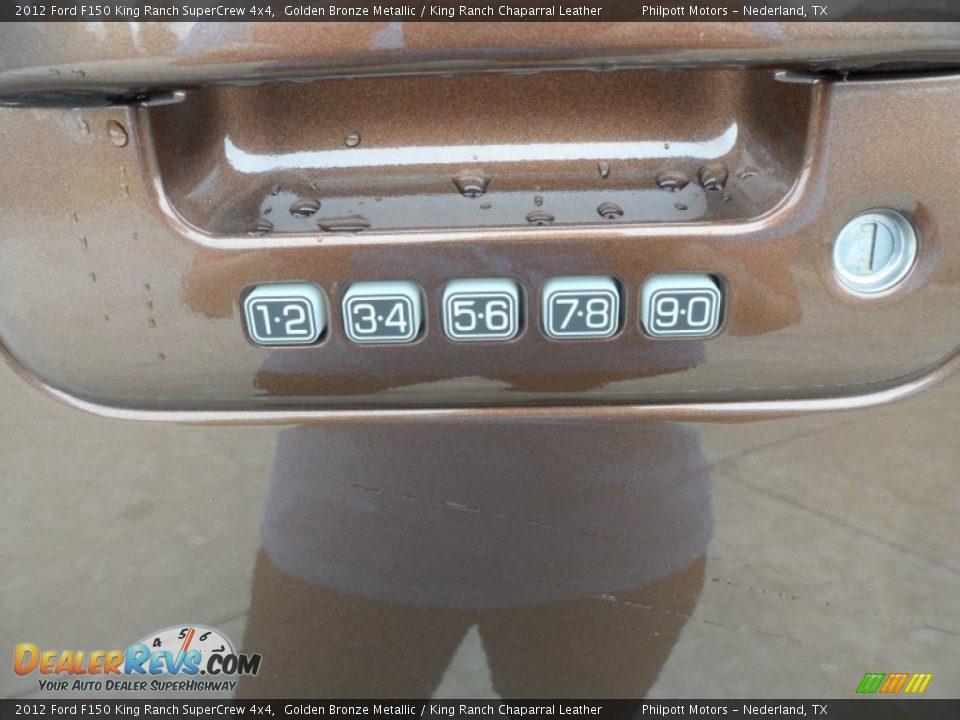 2012 Ford F150 King Ranch SuperCrew 4x4 Golden Bronze Metallic / King Ranch Chaparral Leather Photo #16