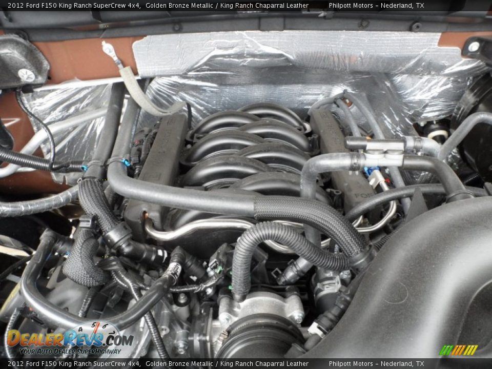 2012 Ford F150 King Ranch SuperCrew 4x4 Golden Bronze Metallic / King Ranch Chaparral Leather Photo #20