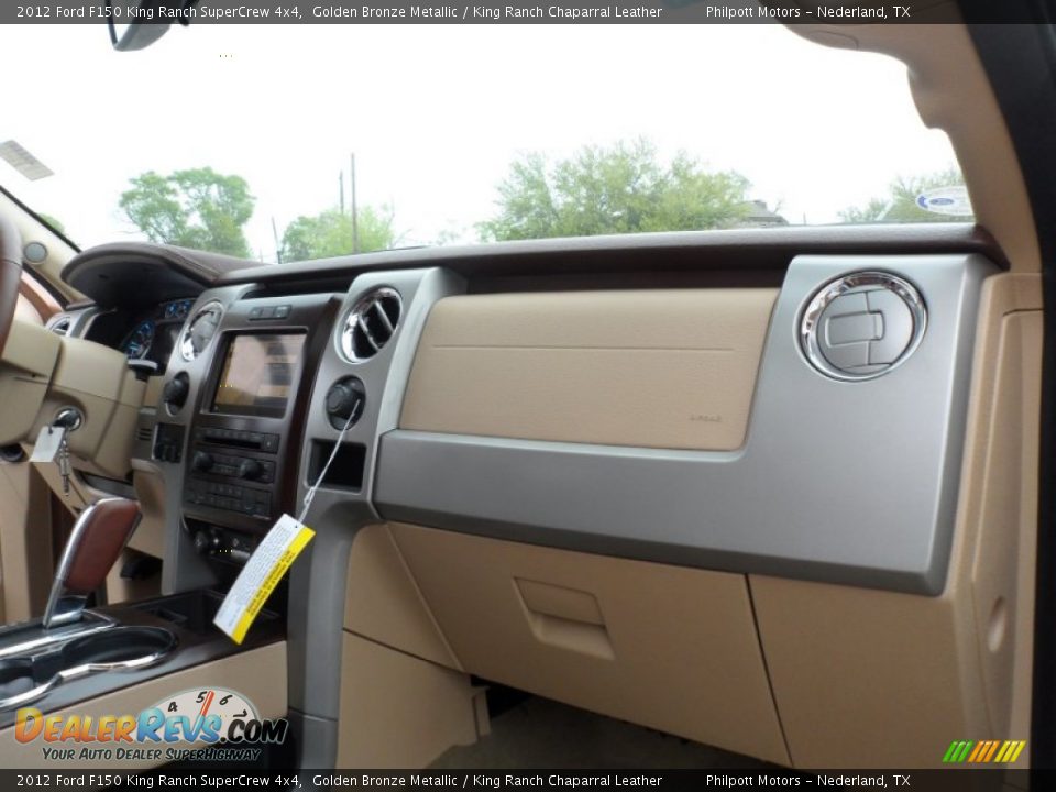 2012 Ford F150 King Ranch SuperCrew 4x4 Golden Bronze Metallic / King Ranch Chaparral Leather Photo #21