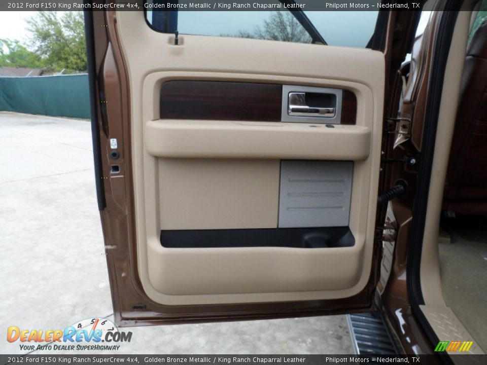 2012 Ford F150 King Ranch SuperCrew 4x4 Golden Bronze Metallic / King Ranch Chaparral Leather Photo #22
