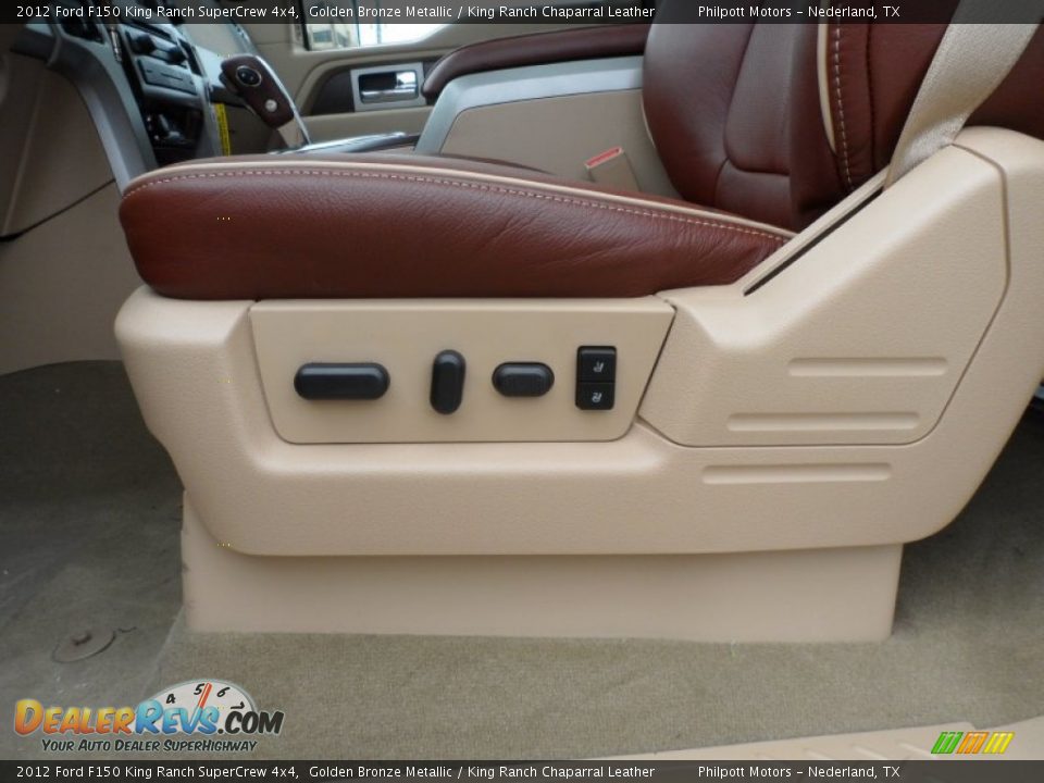 2012 Ford F150 King Ranch SuperCrew 4x4 Golden Bronze Metallic / King Ranch Chaparral Leather Photo #28