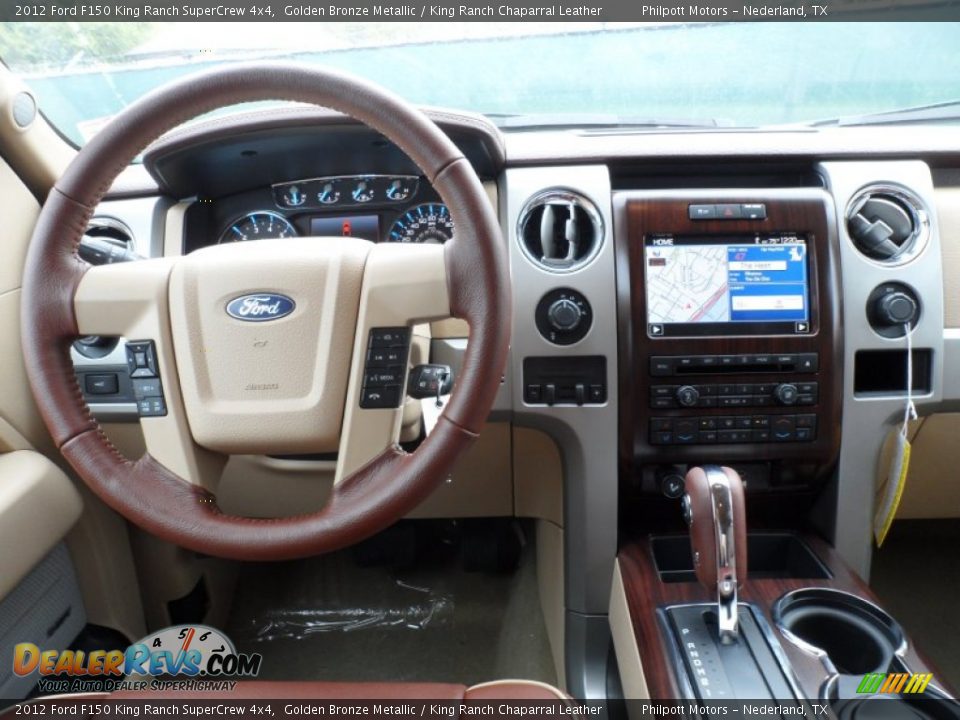 2012 Ford F150 King Ranch SuperCrew 4x4 Golden Bronze Metallic / King Ranch Chaparral Leather Photo #30