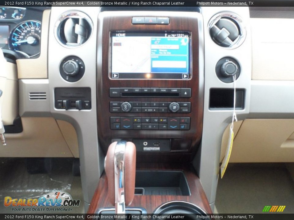 2012 Ford F150 King Ranch SuperCrew 4x4 Golden Bronze Metallic / King Ranch Chaparral Leather Photo #31