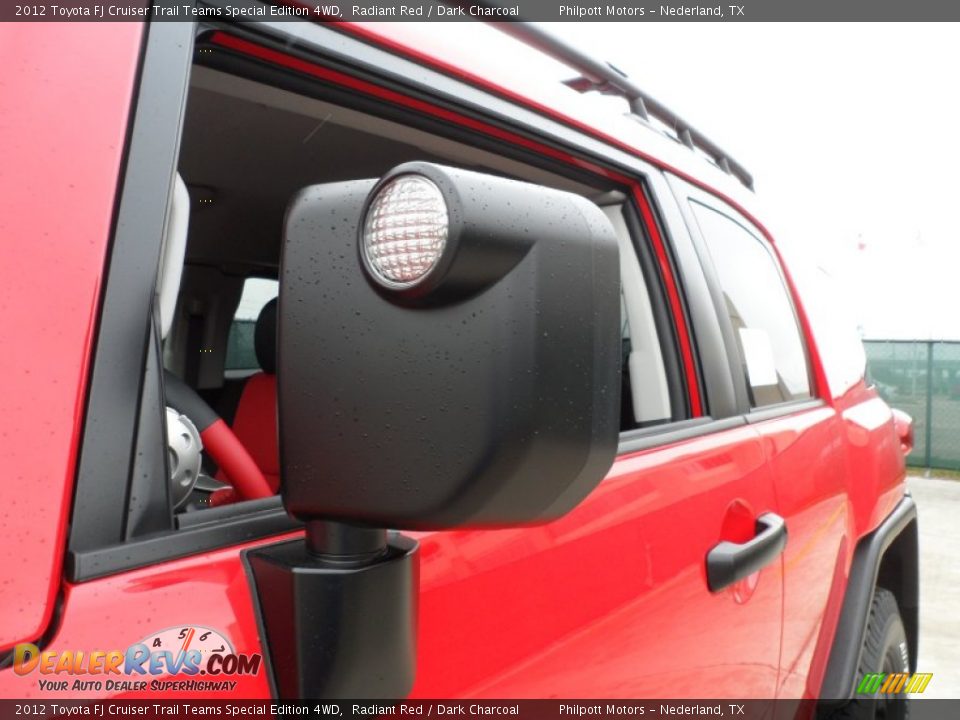 2012 Toyota FJ Cruiser Trail Teams Special Edition 4WD Radiant Red / Dark Charcoal Photo #12