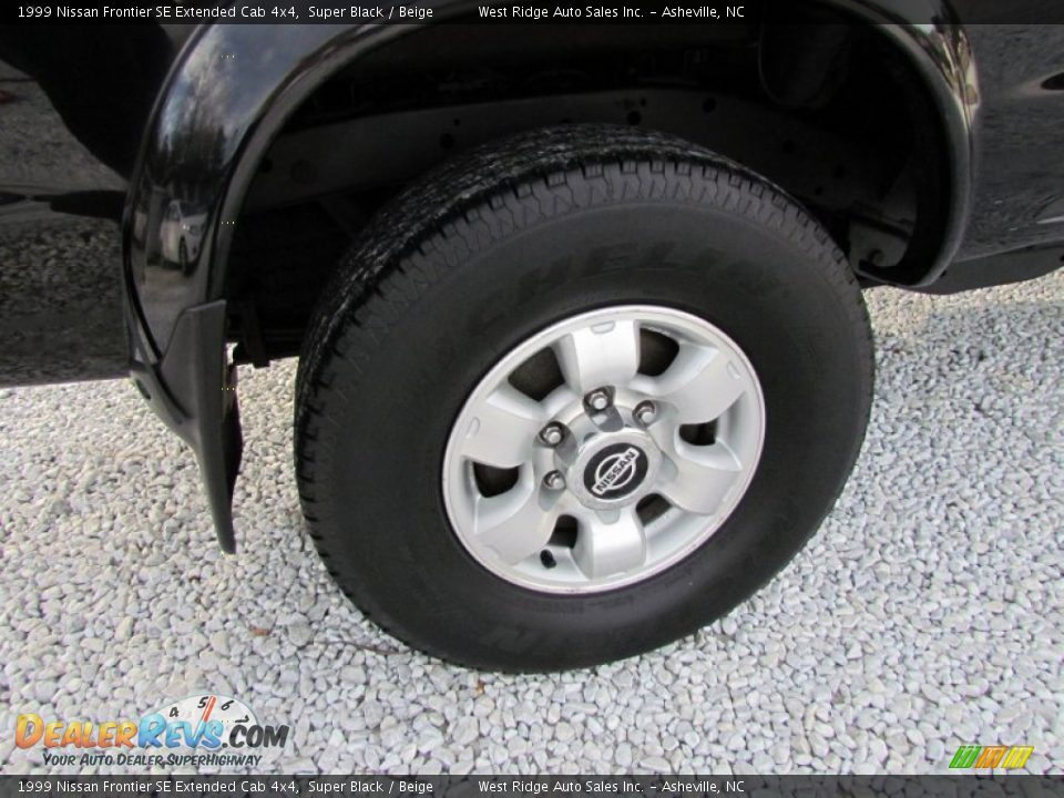 1999 Nissan Frontier SE Extended Cab 4x4 Wheel Photo #30