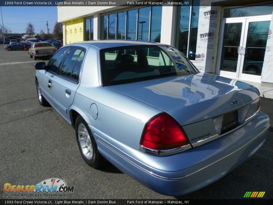 Light Blue Metallic 1999 Ford Crown Victoria LX Photo #4