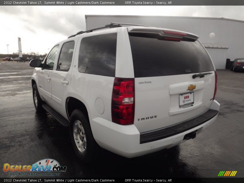2012 Chevrolet Tahoe LT Summit White / Light Cashmere/Dark Cashmere Photo #5